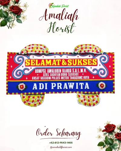 Karangan Bunga Ucapan Selamat pasar minggu